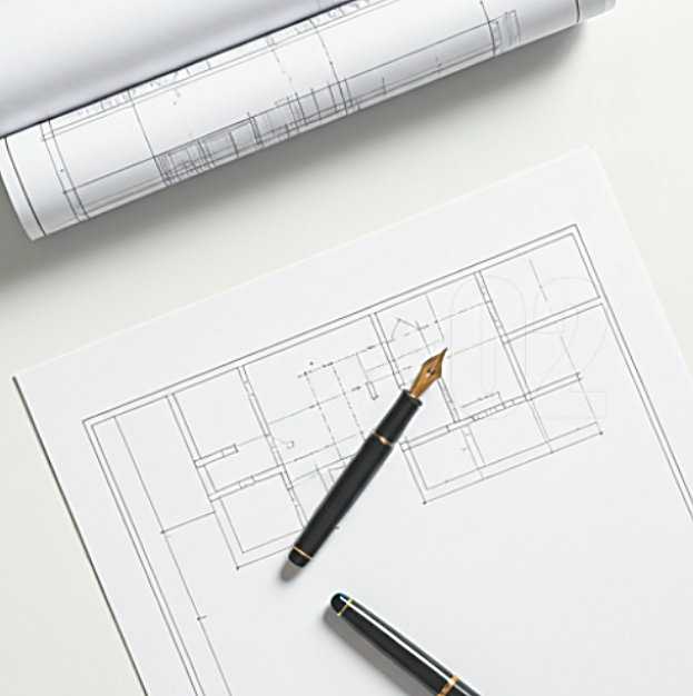 Architectural planning imagery